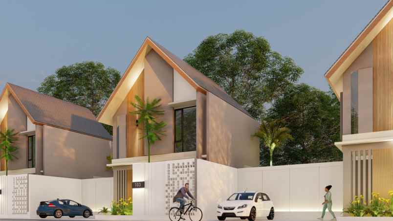 rumah exclusive 2 lantai di kalasan dengan fasum perum