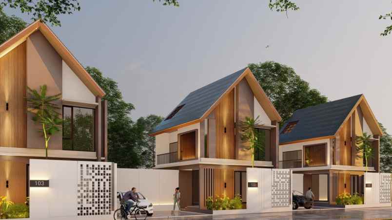 rumah exclusive 2 lantai di kalasan dengan fasum perum