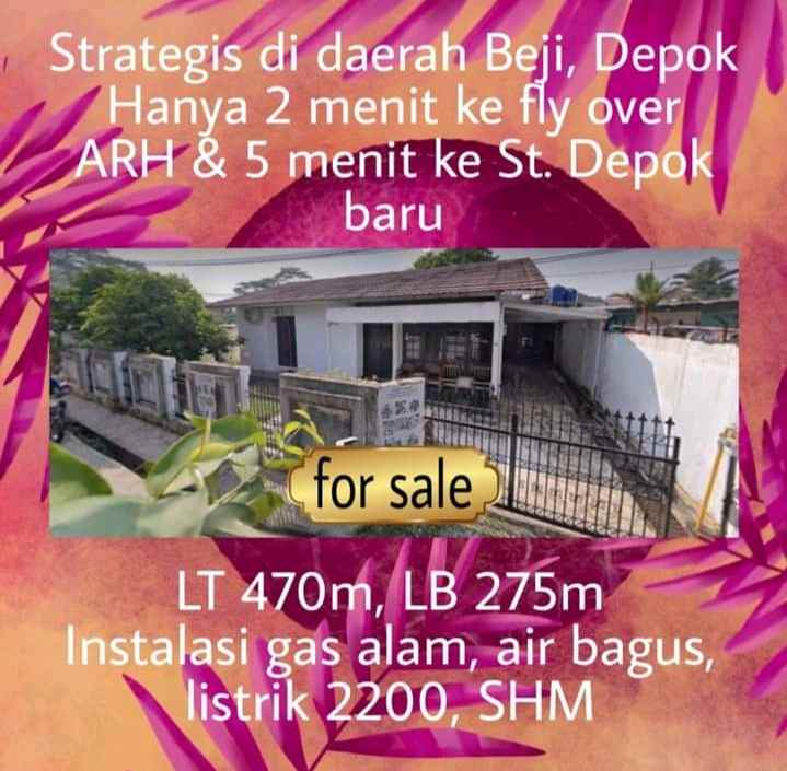 rumah jl buni raya beji depok