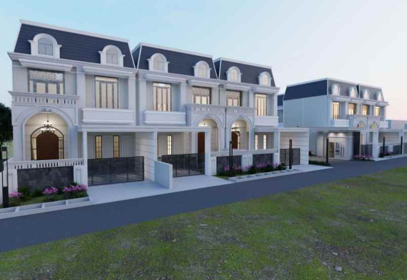 rumah mewah di jl lobak cluster istana bunga