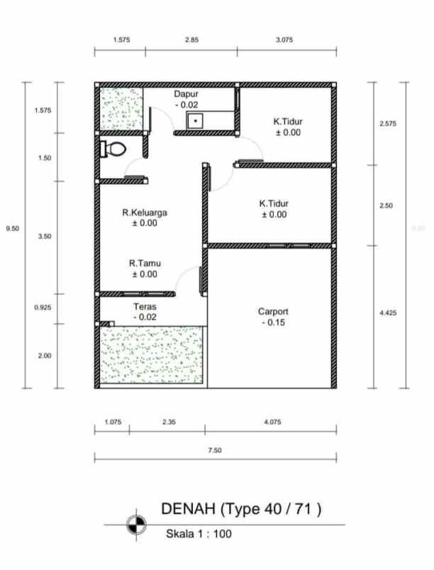 rumah minimalis baru siap huni leyangan ungaran timur