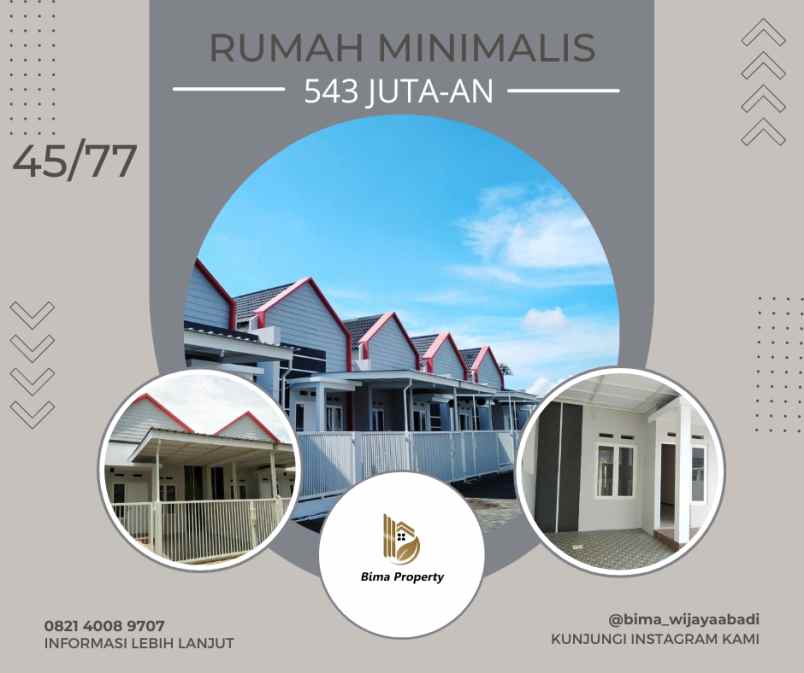 rumah minimalis elegan kota malang