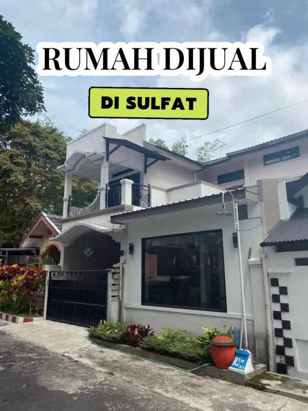 rumah minimalis siap huni lokasi sulfat malang