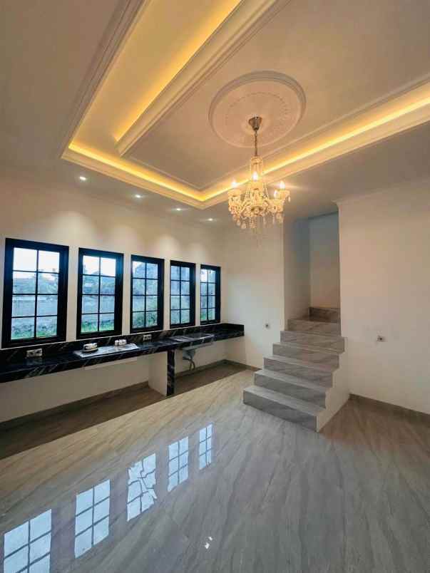 rumah modern 2 lantai di godean
