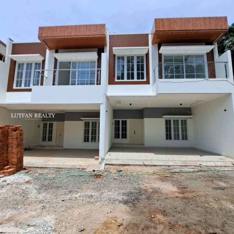 rumah modern minimalis kebagusan pasar minggu