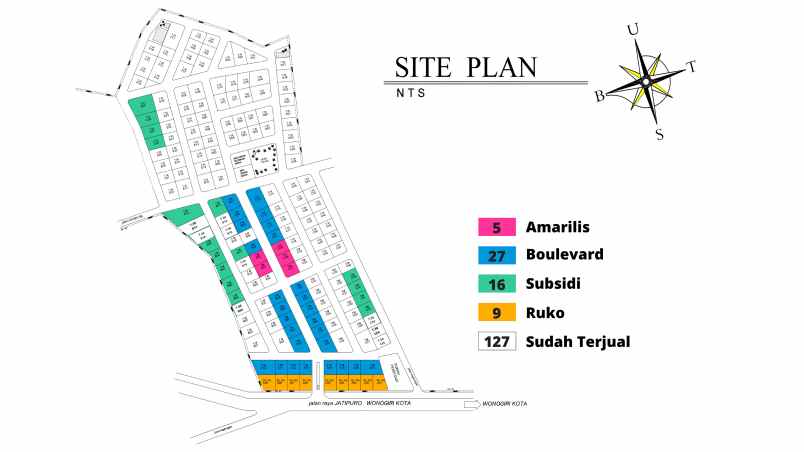 rumah modern tepat di wonogiri kota