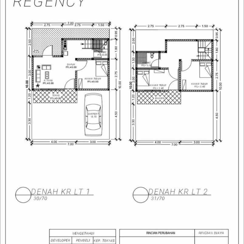 rumah murah bergaya america sawangan depok