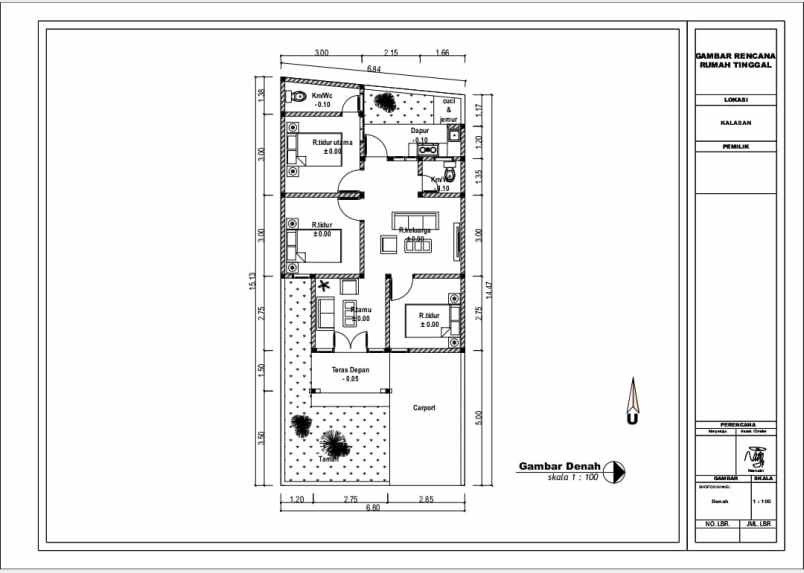 rumah murah strategis dp 10 di kalasan sleman