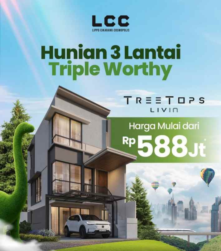 rumah pertama di lippo cikarang