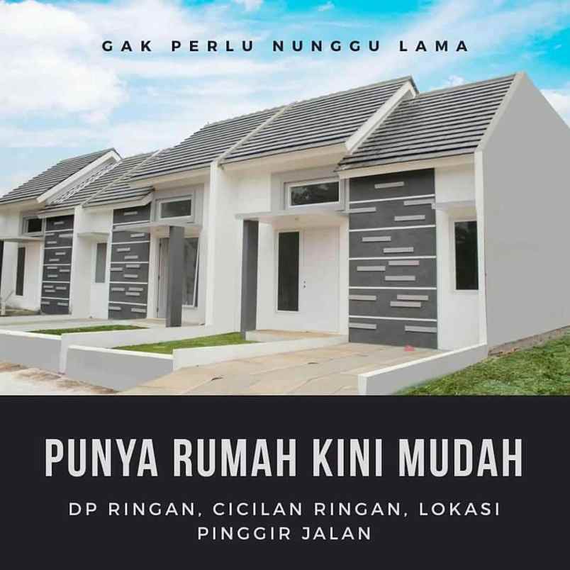 rumah ready stock dp 0 persen di tajur halang bogor