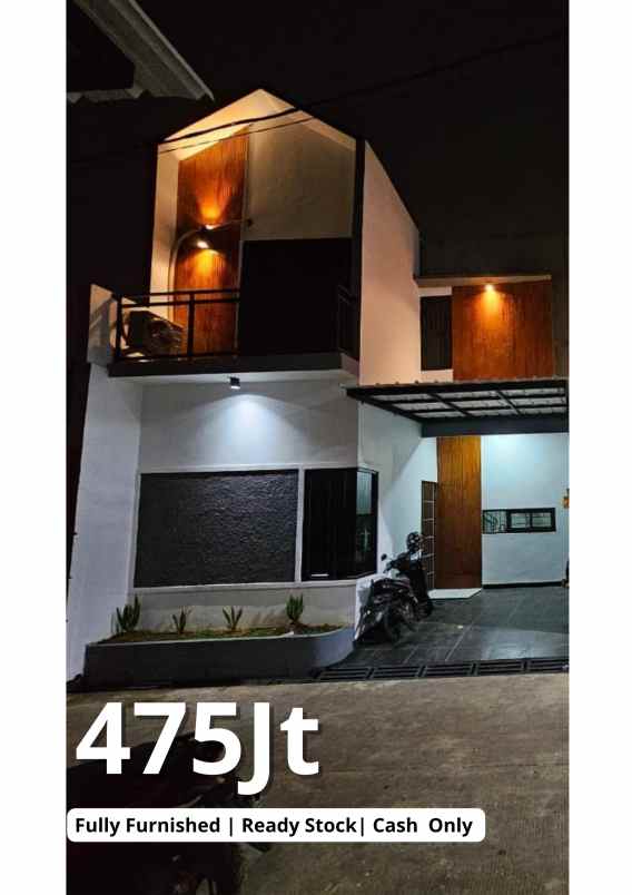 rumah ready stock fully furnished dekat rsud cibinong