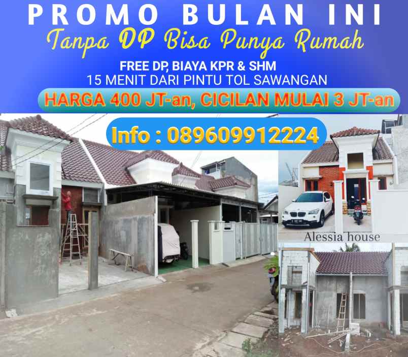 rumah sawangan pasir putih depok