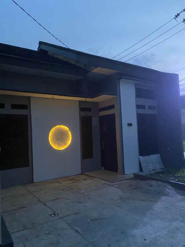 rumah strategis konsep minimalis modern di babel