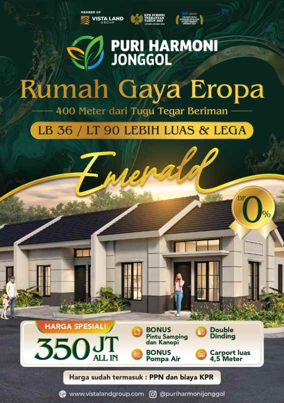 rumah subsidi puri harmoni jonggol