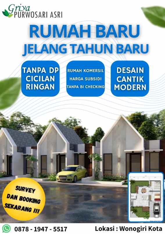 rumah tengah kota harga murah