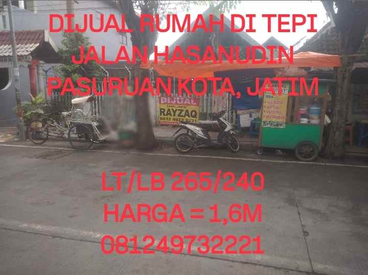 rumah tua jalan hasanudin pasuruan kota jatim