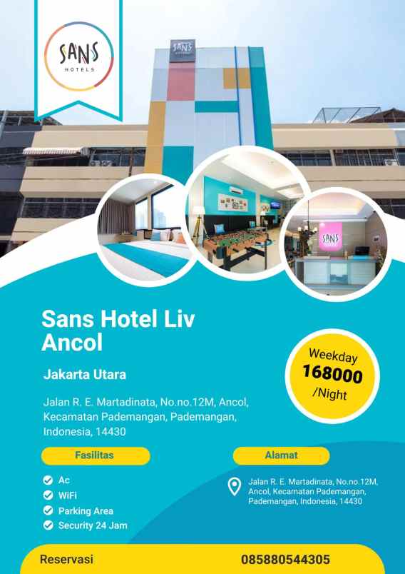 sans hotel liv ancol