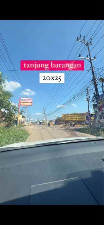 tanah area tanjung barangan