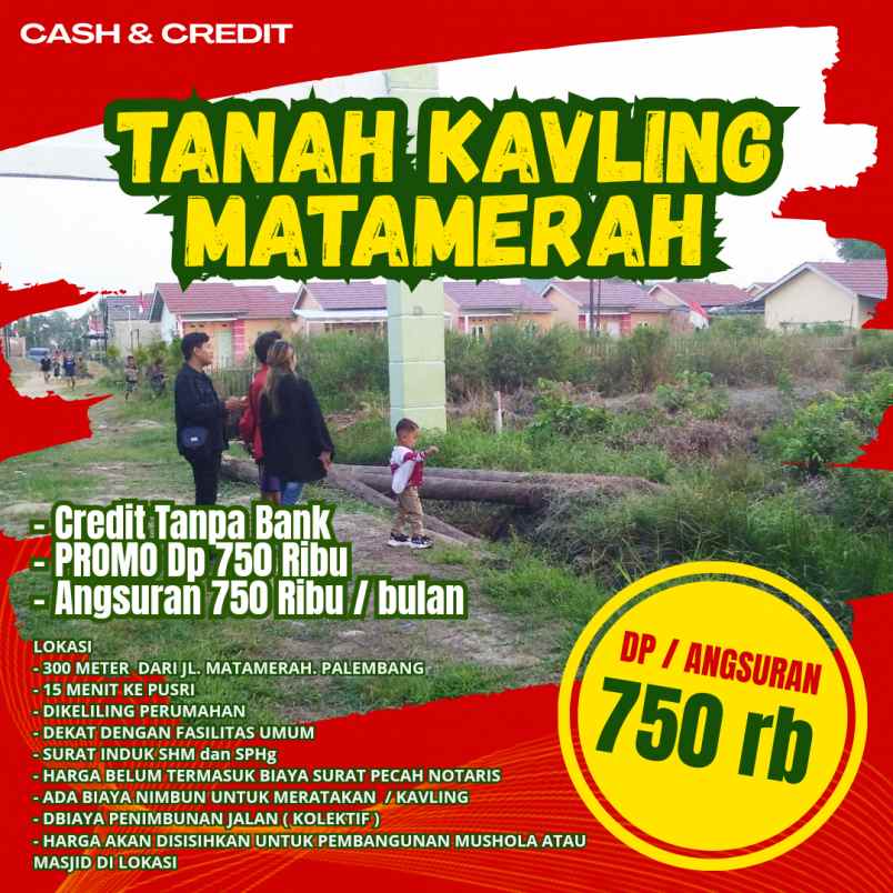 tanah jl taqwa matamerah