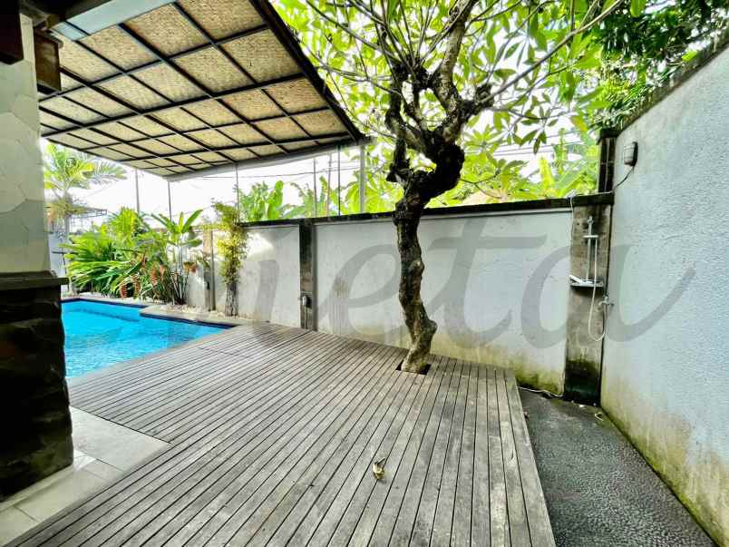 villa lantai 1 disewakan sanur denpasar