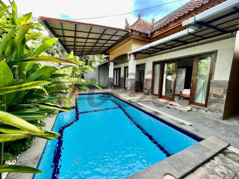 villa lantai 1 disewakan sanur denpasar