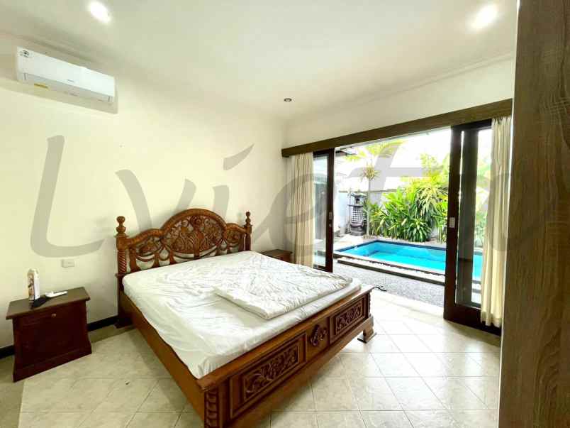 villa lantai 1 disewakan sanur denpasar