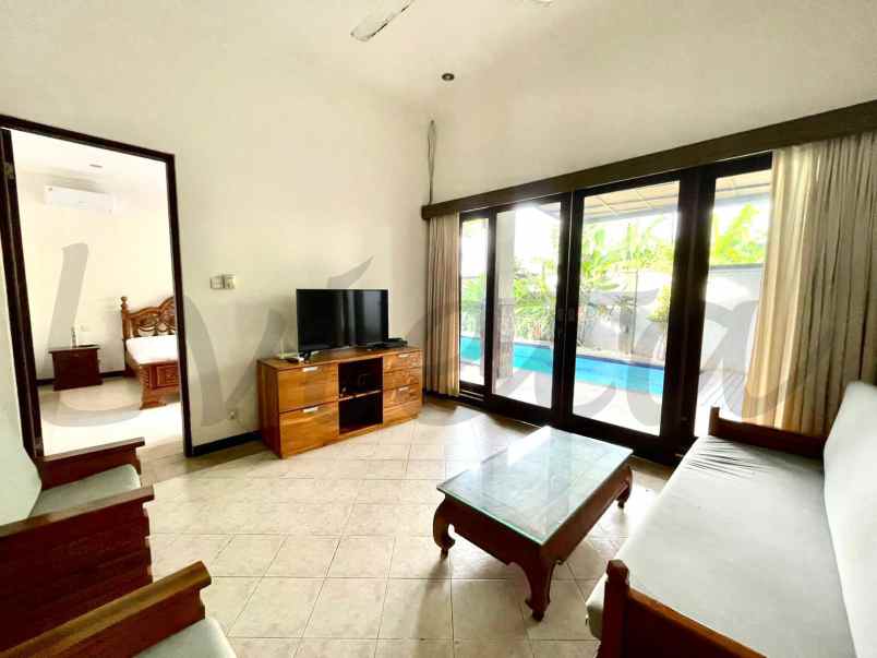 villa lantai 1 disewakan sanur denpasar