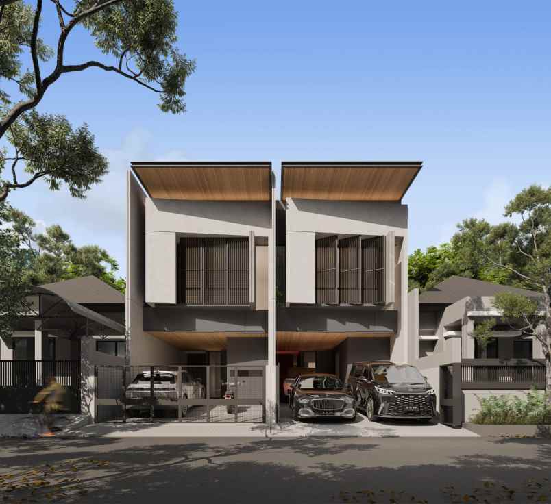 2 unit rumah baru gress komplek perumahan gayungsari