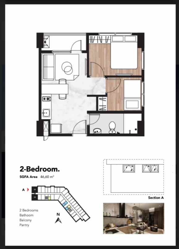 apartemen di pondok cabe fasilitas mal hotel cafe dll