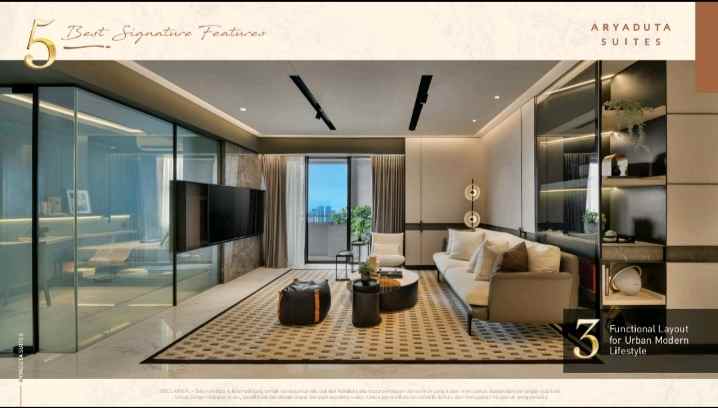 arya duta suites 2br 102m rp 2 5 m