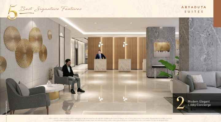 arya duta suites 2br 102m rp 2 5 m