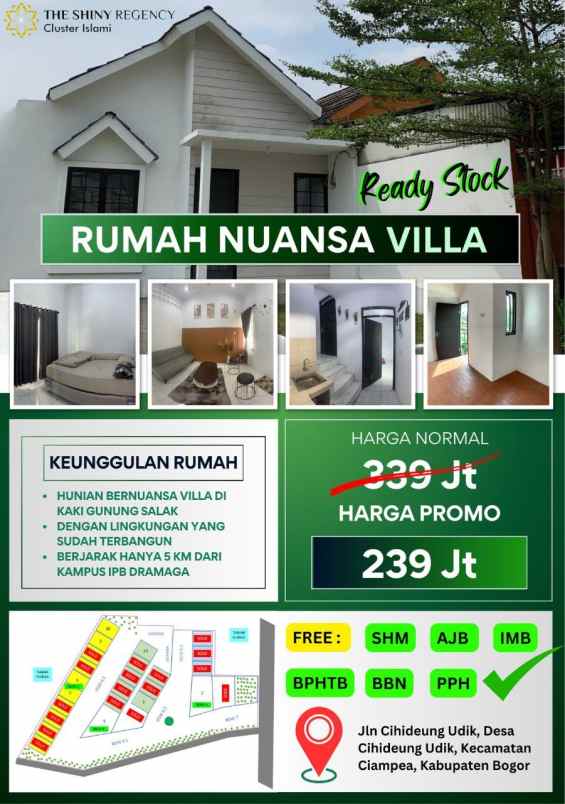 cluster villa di bogor