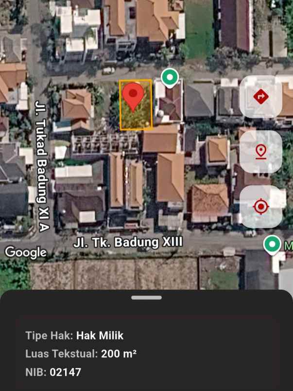 dijual 2 are jl tukad badung xiii renon denpasar