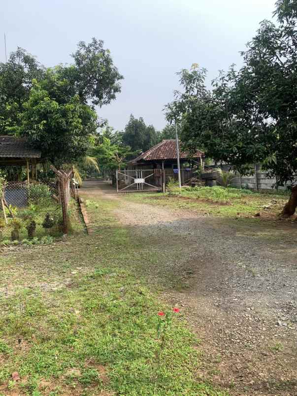 dijual cepat tanah rumah gudang dan kebun di bekasi