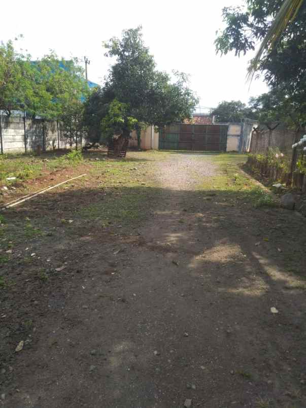 dijual cepat tanah rumah gudang dan kebun di bekasi