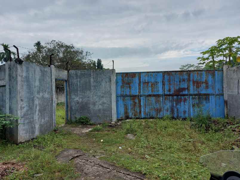 dijual gudang siap pakai di deli serdang