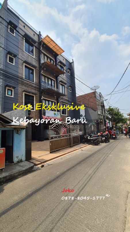 dijual kost blok s senopati