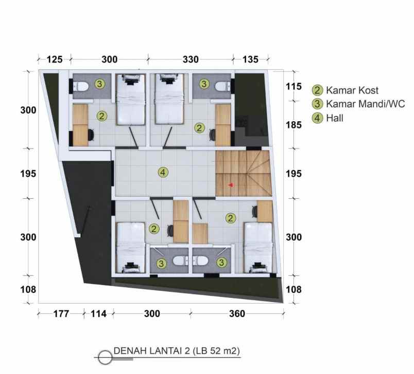 dijual kost dramaga