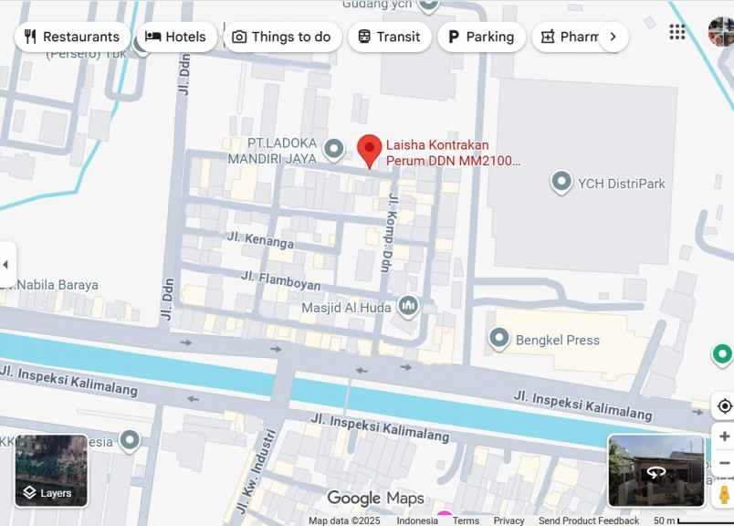 dijual kost jl komp ddn desa no 19