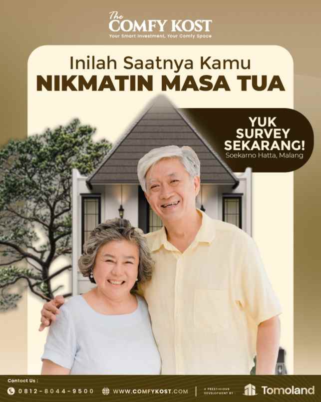 dijual kost jl simpang kyai h yusuf no