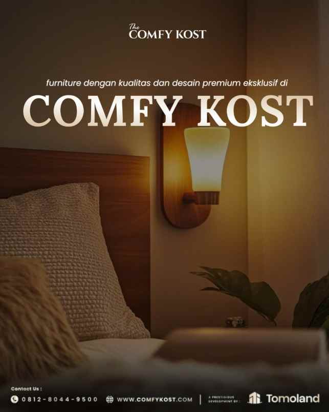 dijual kost jl simpang kyai h yusuf no