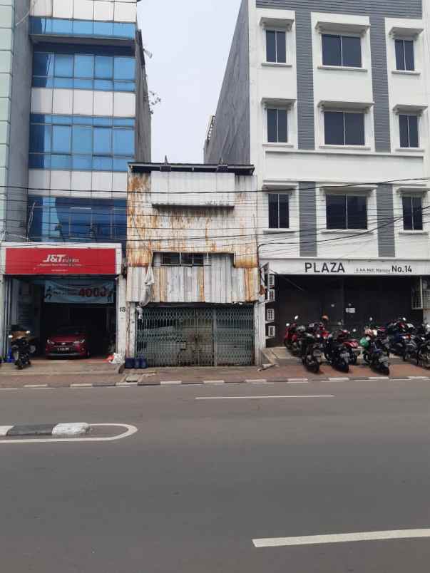 dijual ruko gudang kantor jl kh moh mansyur tambora