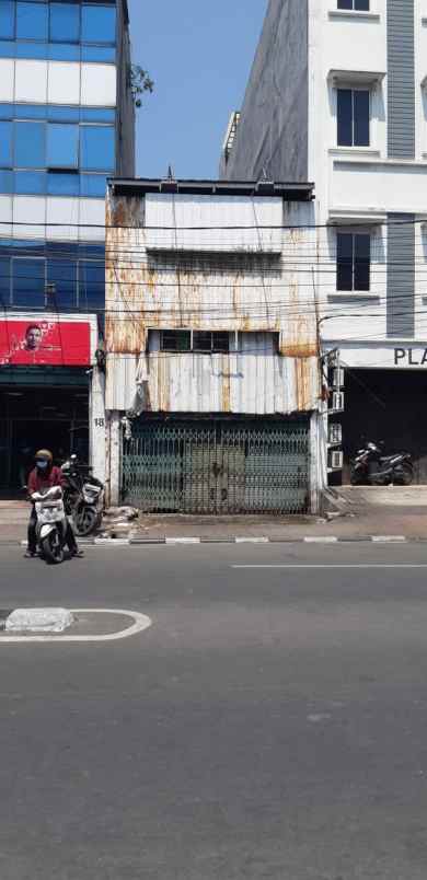 dijual ruko gudang kantor jl kh moh mansyur tambora