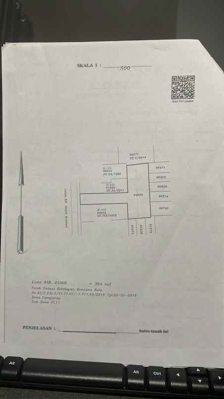 dijual ruko gudang kantor jl kh moh mansyur tambora