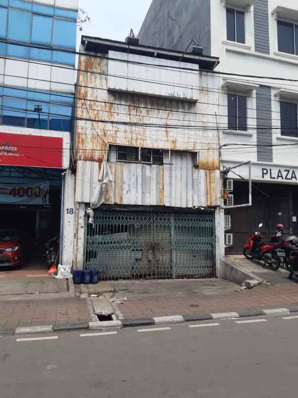 dijual ruko gudang kantor jl kh moh mansyur tambora