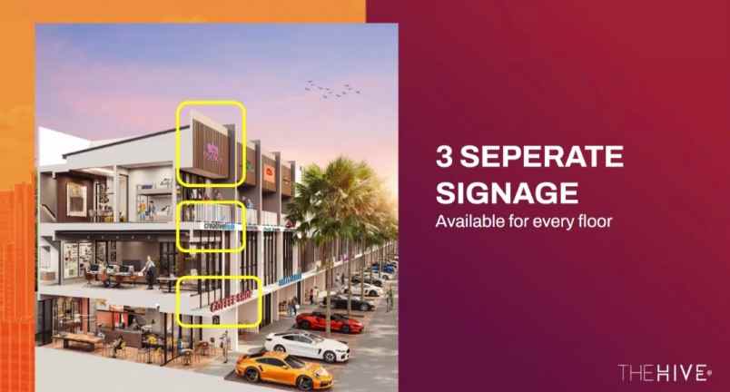 dijual ruko gudang kantor jl mh thamrin lippo cikarang