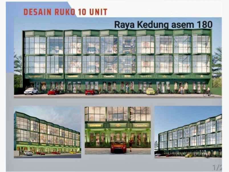 dijual ruko gudang kantor kedung asem