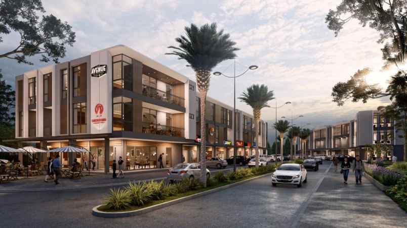 dijual ruko gudang kantor mainroad cibaduyut no 88