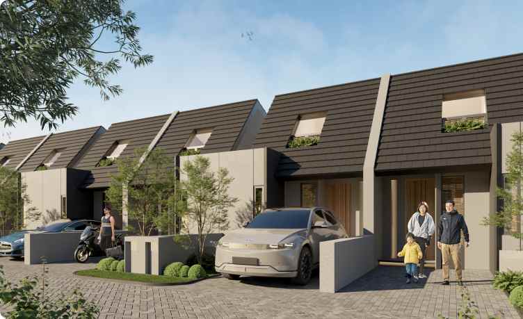 dijual ruko gudang kantor taman rahayu 3 rw 01 desa