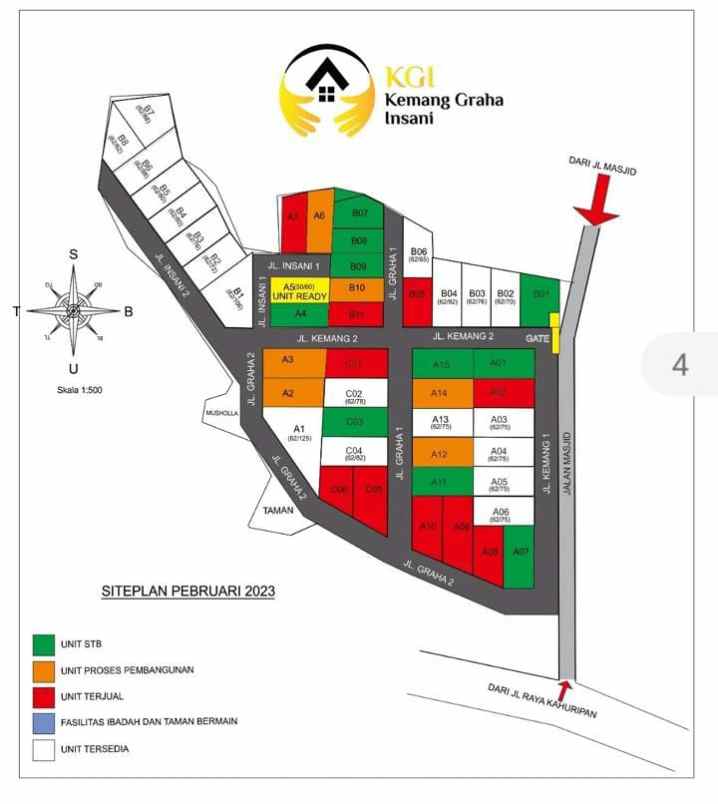 dijual rumah 2 lantai di bogor kemang mulai 485 juta